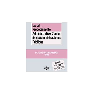 Tecnos Ley Del Procedimiento Administrativo Común De Las Administraciones Públicas Tecnos Ley Del Procedimiento Administrativo Común De Las Administraciones Públicas