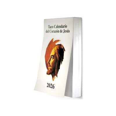 Ediciones Mensajero, S.A. Taco Calendario Del Corazón De Jesús - Clásico Con Imán - 2026 Ediciones Mensajero, S.A. Taco Calendario Del Corazón De Jesús - Clásico Con Imán - 2026