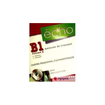 Klett Ernst /Schulbuch écho B1.2. Cahier Personnel D'apprentissage + Cd Audio + Corrigés Klett Ernst /Schulbuch écho B1.2. Cahier Personnel D'apprentissage + Cd Audio + Corrigés