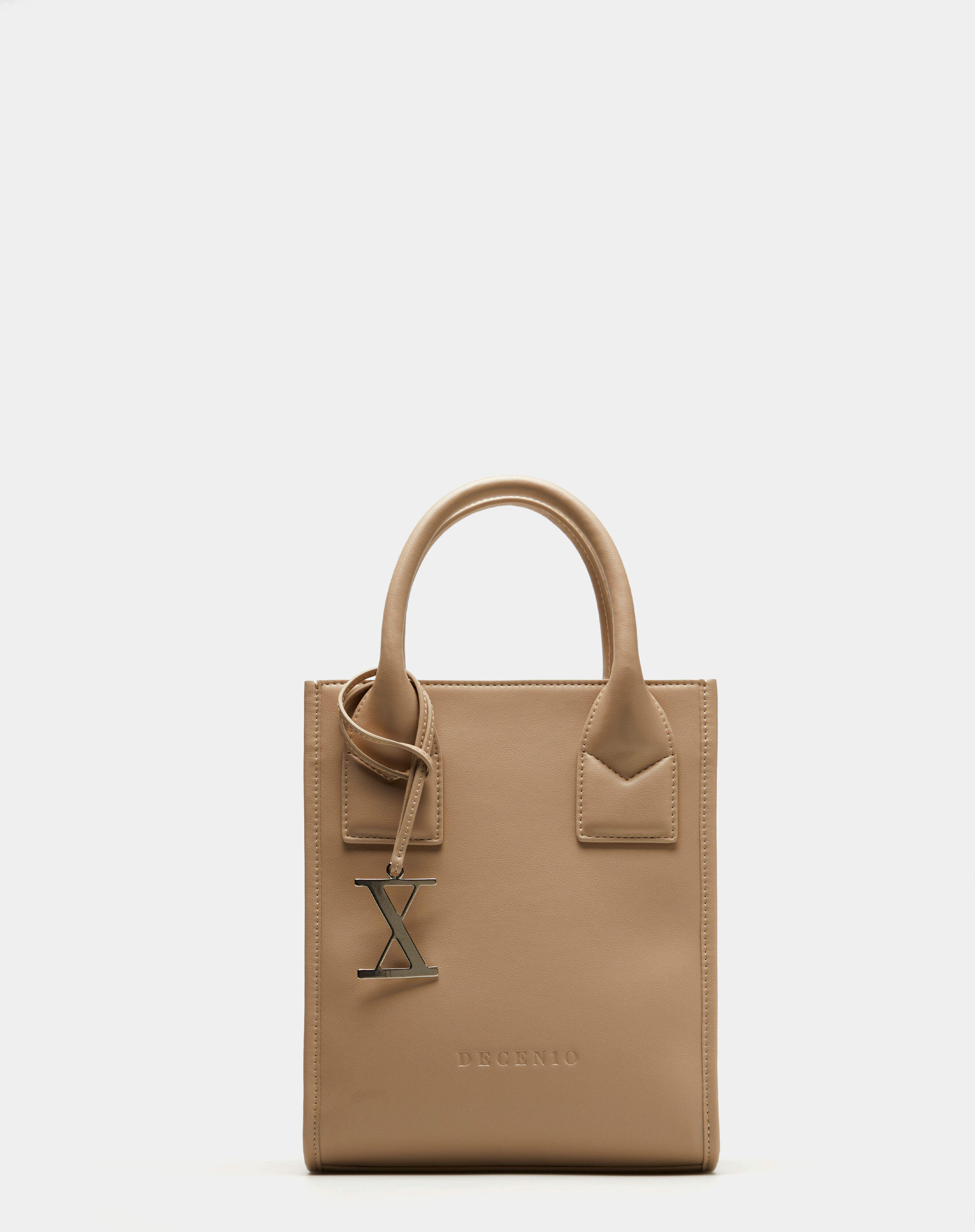 Decenio Mini bolso urbano Beige