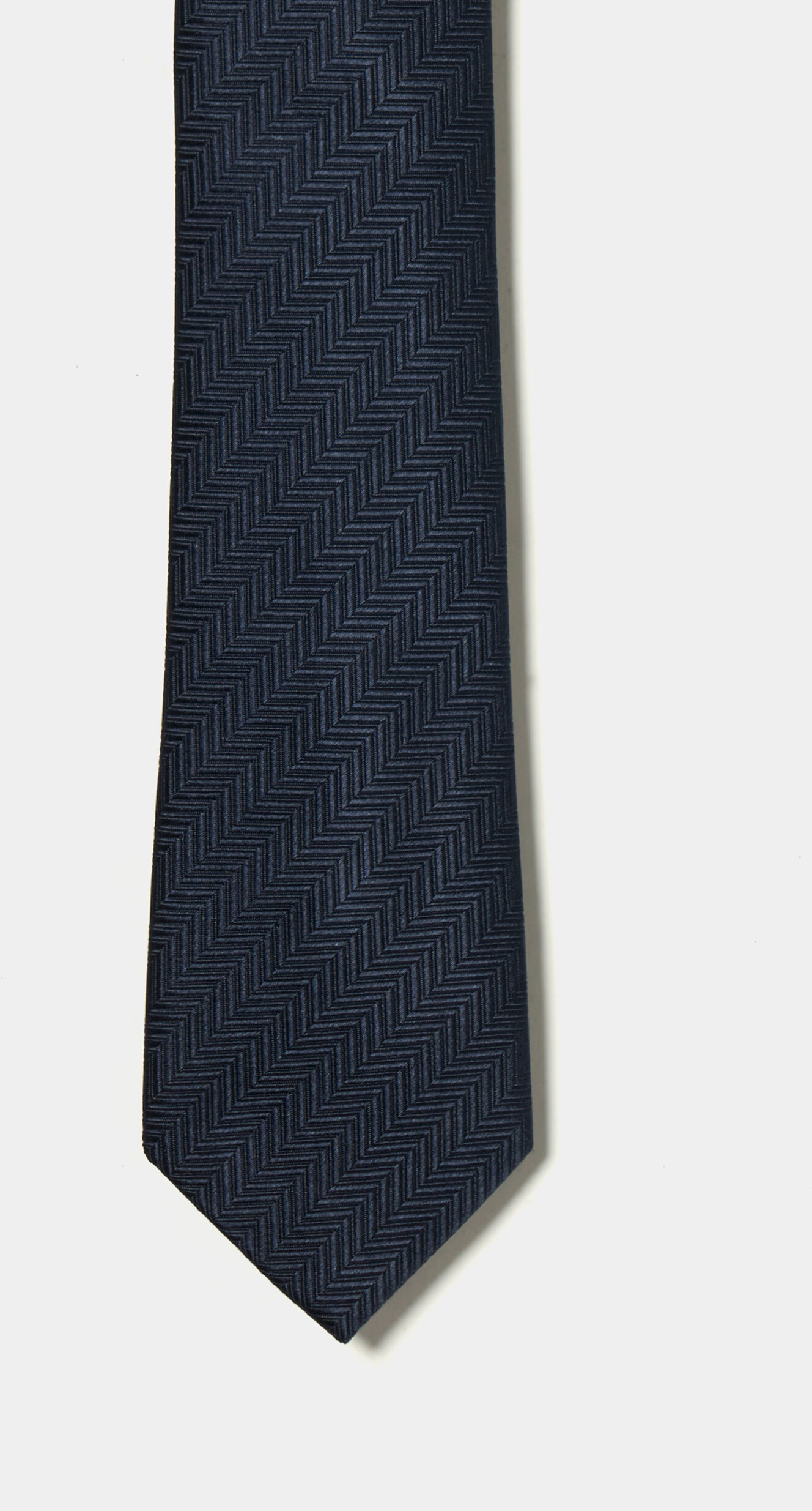 Decenio Corbata de seda Navy