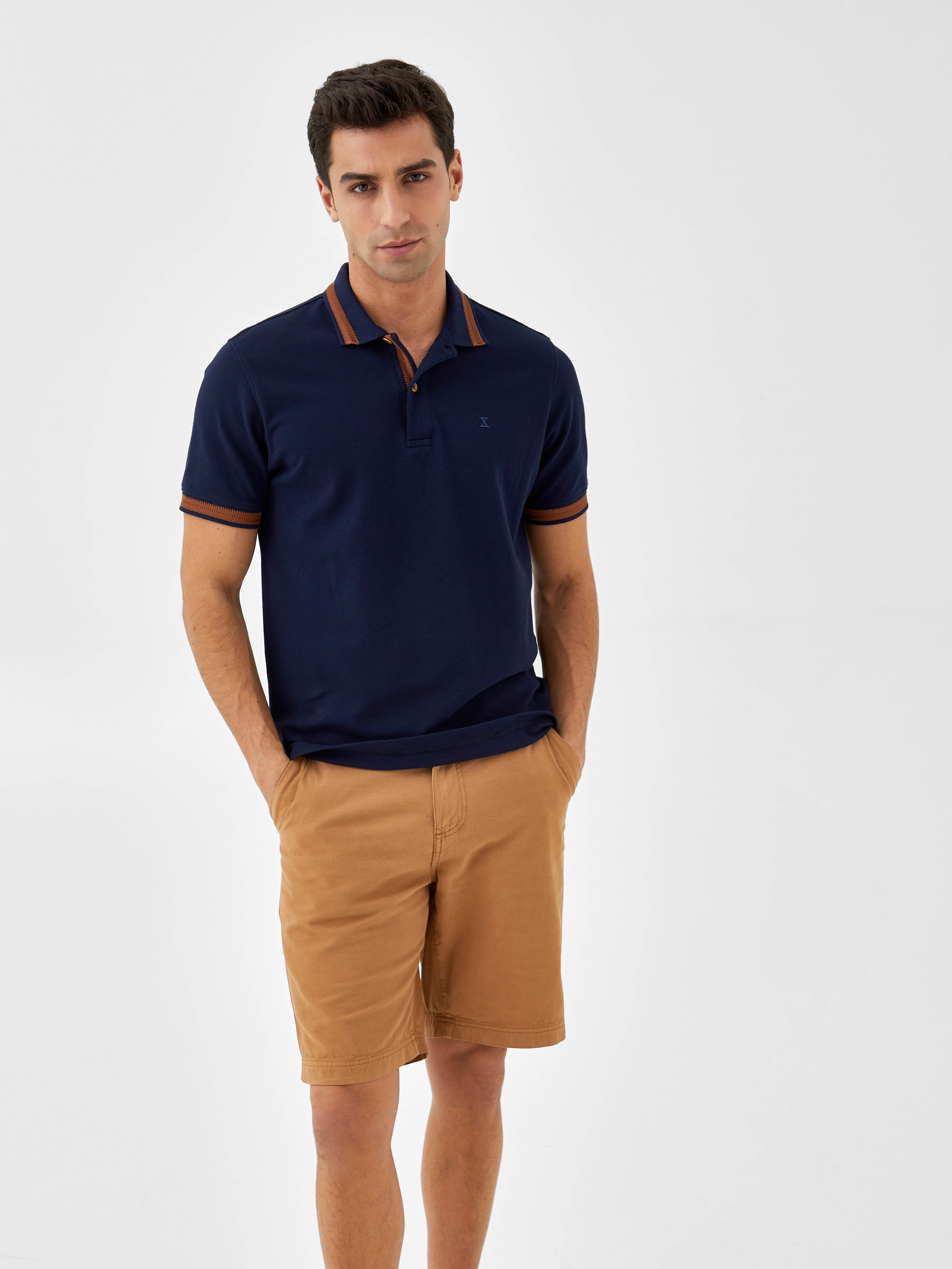 Decenio Polo regular fit Navy