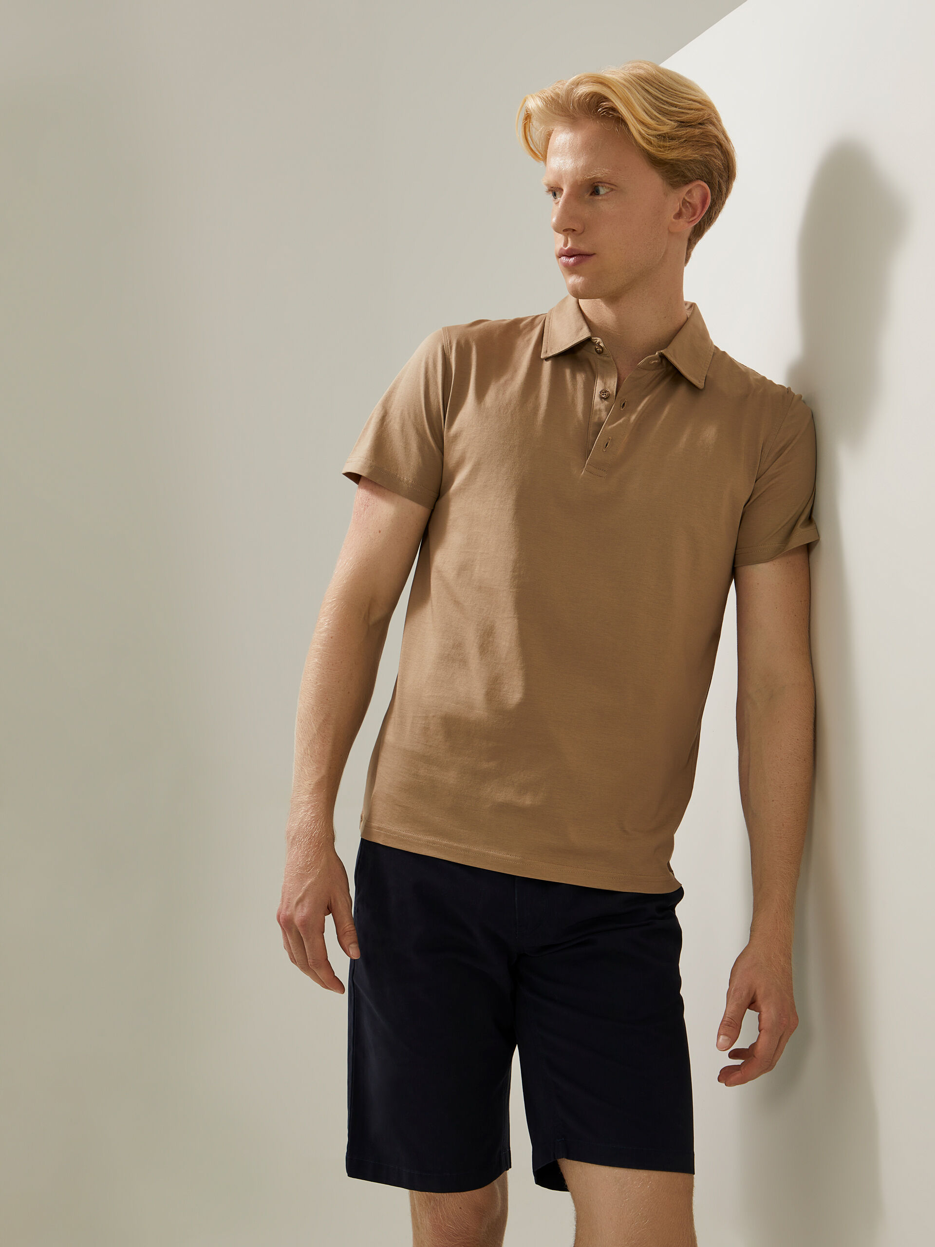 Decenio Polo Beige Oscuro