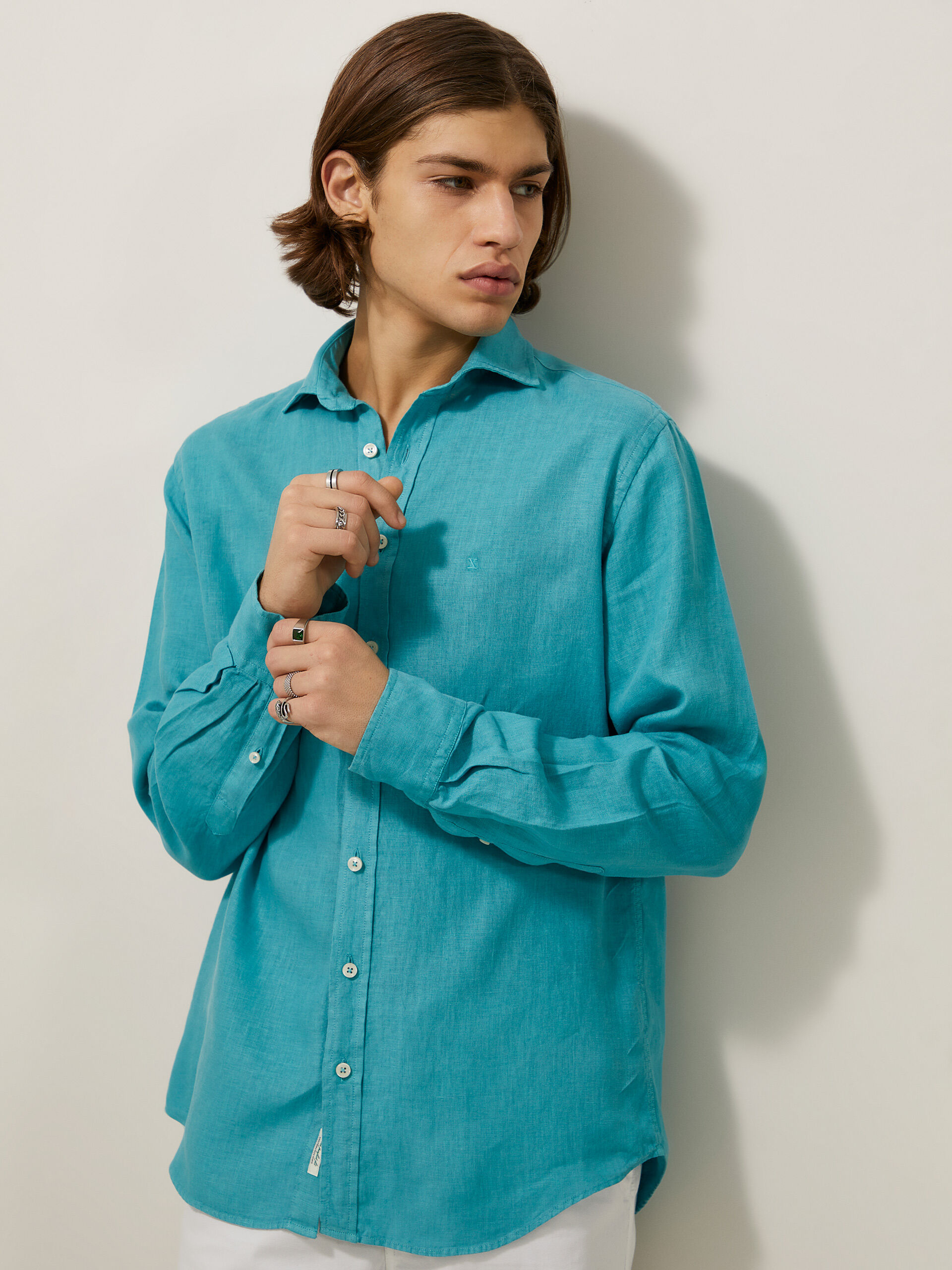 Decenio Camisa Verde Menta