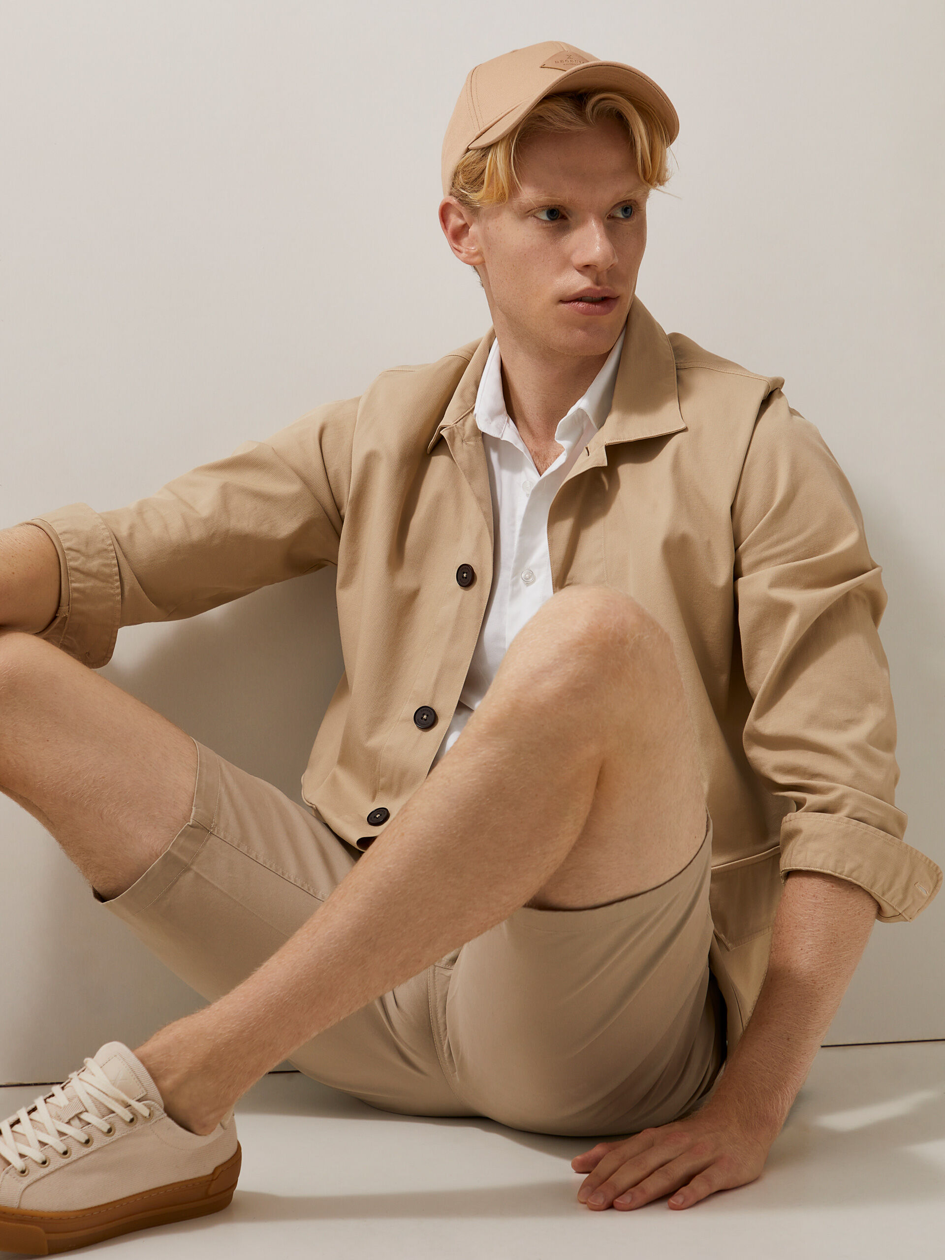 Decenio Chaqueta Beige Oscuro