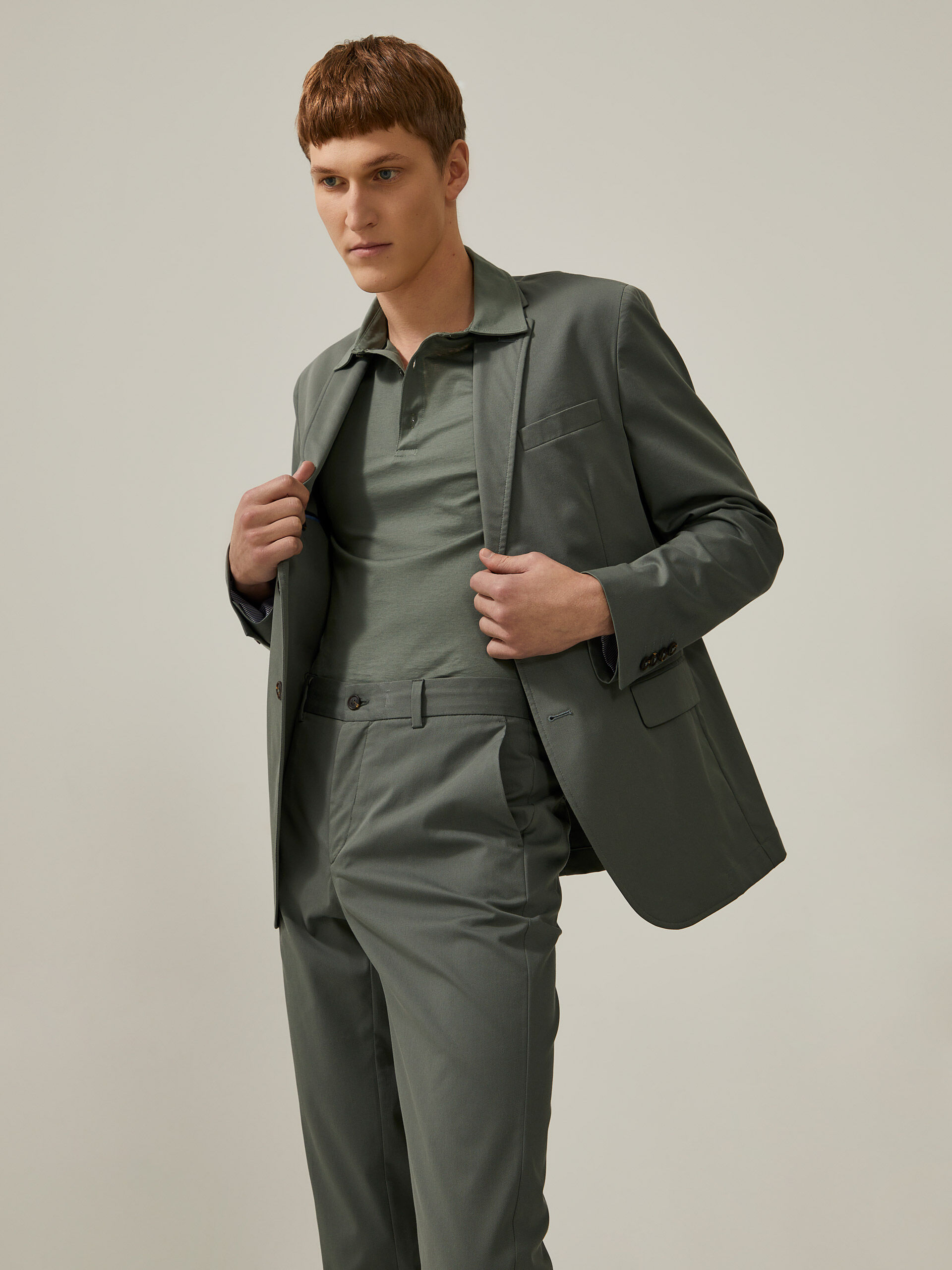 Decenio Blazer Verde Musgo