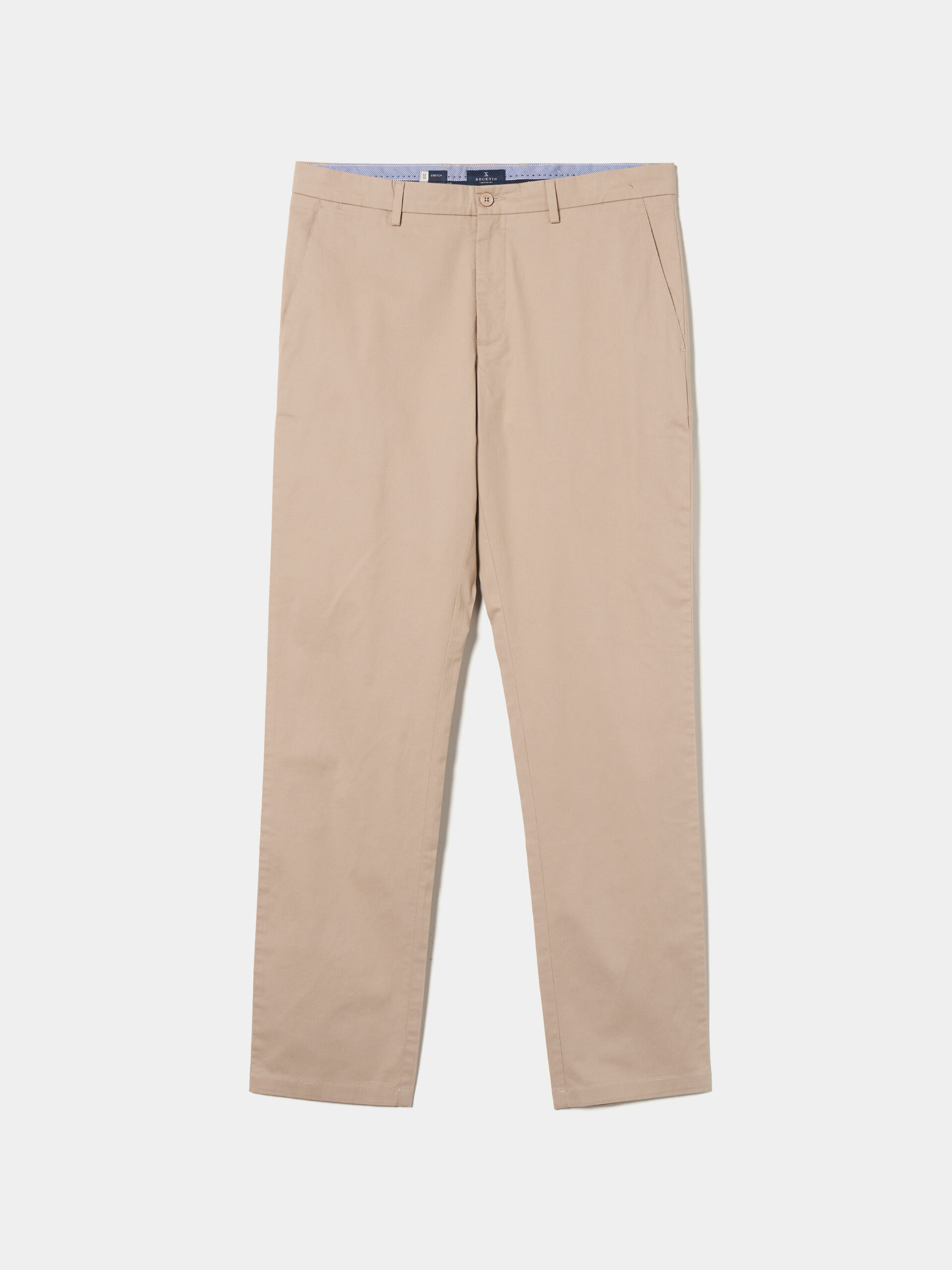 Decenio Pantalón chino regular fit Beige Medio