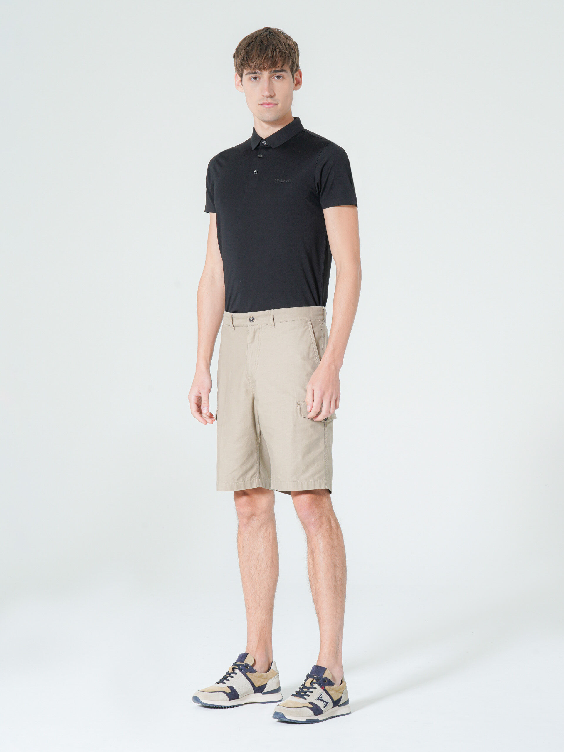 Decenio Bermudas Beige Oscuro