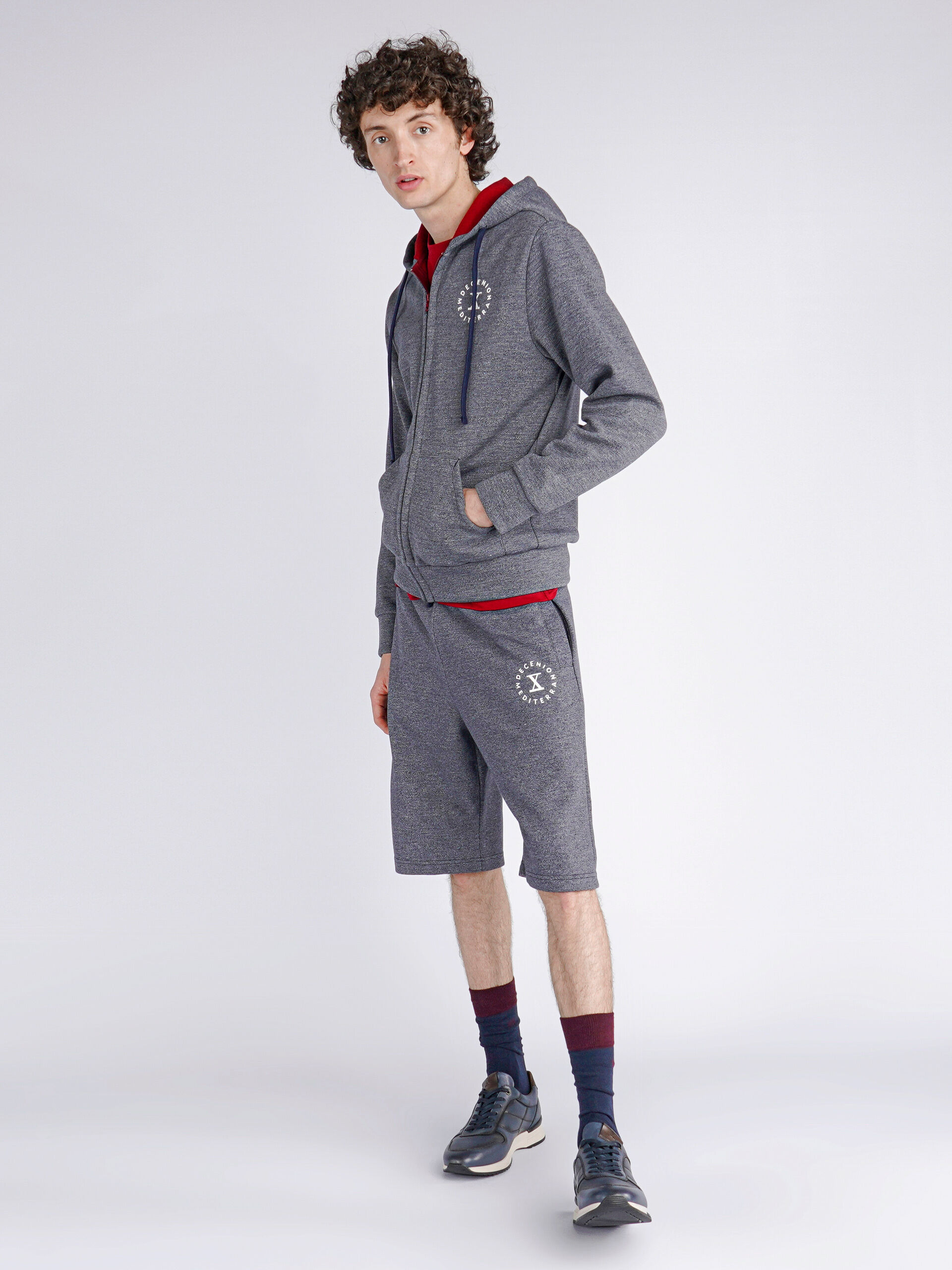 Decenio Shorts loungewear Gris