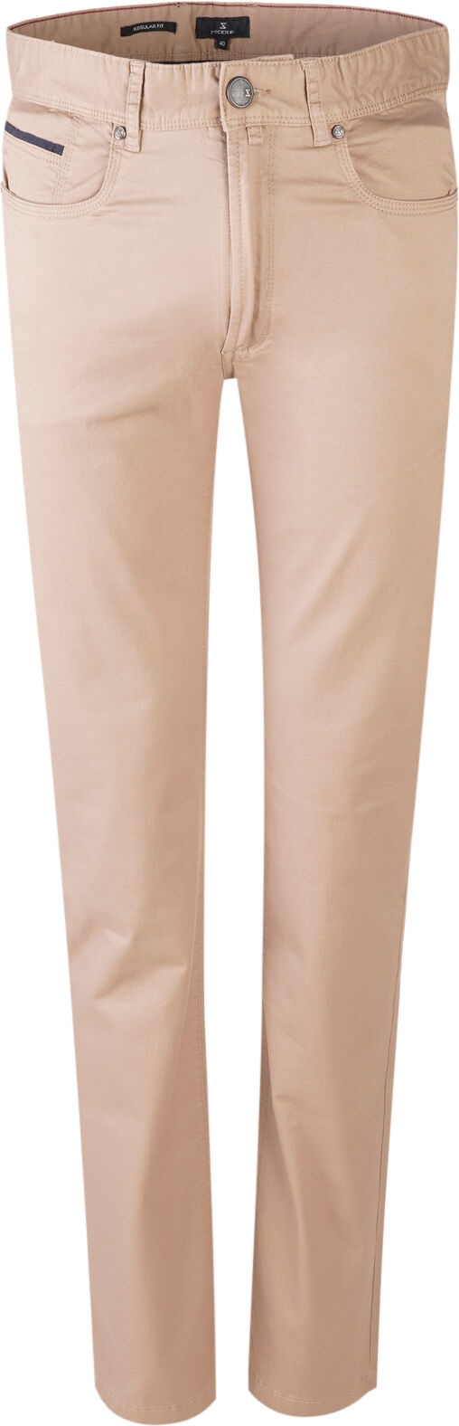 Decenio Pantalón 5 pocket regular fit Beige Medio