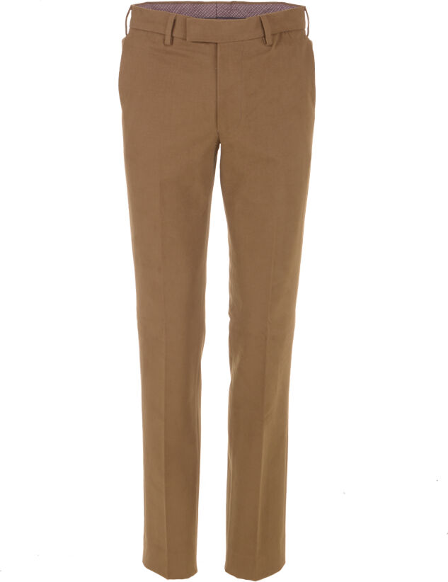 Decenio Pantalón chino regular fit Beige Oscuro