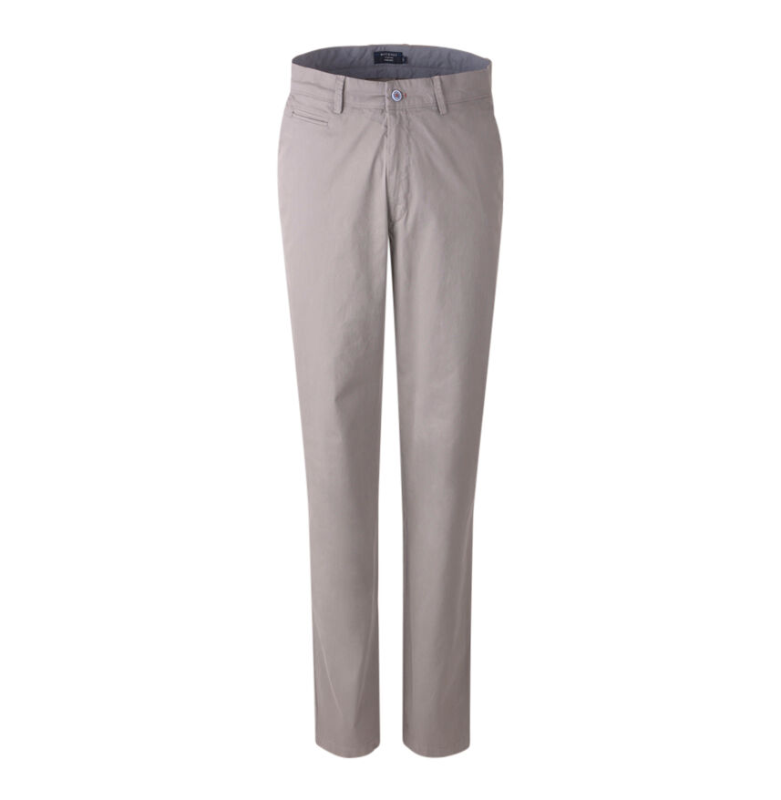 Decenio Pantalón chino regular fit Caqui Oscuro