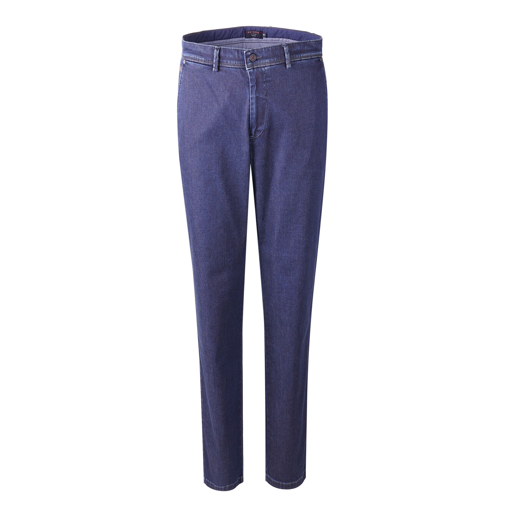 Decenio Pantalón chino vaquero regular fit Azul Índigo