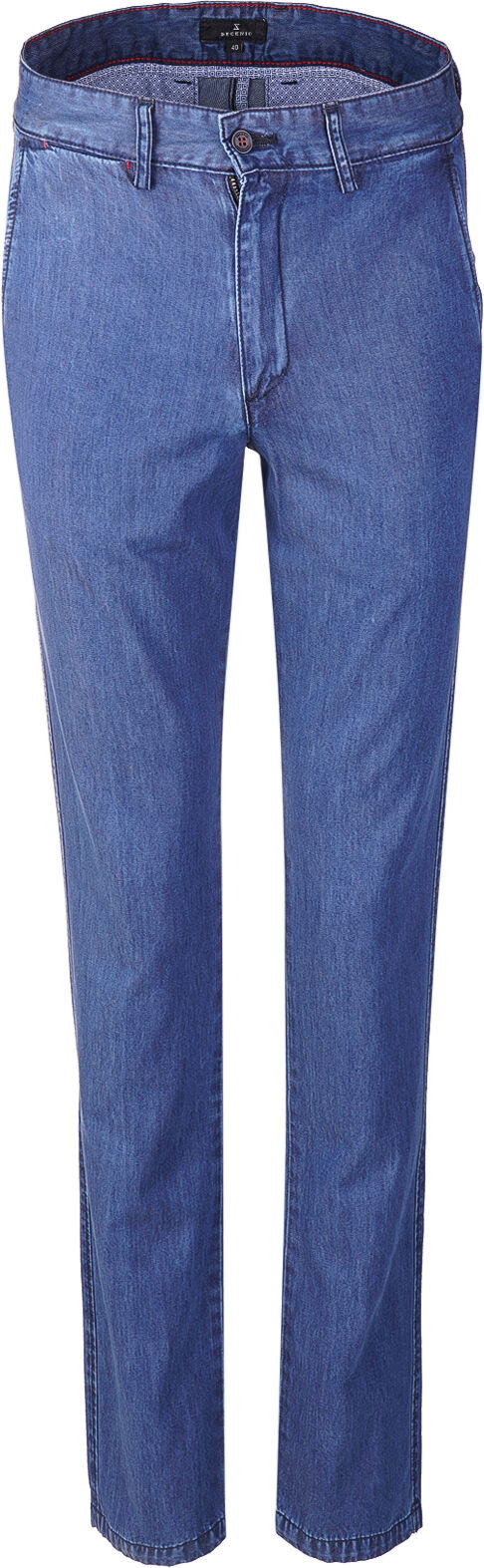 Decenio Pantalón chino vaquero regular fit Azul Índigo