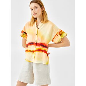 Decenio Blusa estampada Amarillo