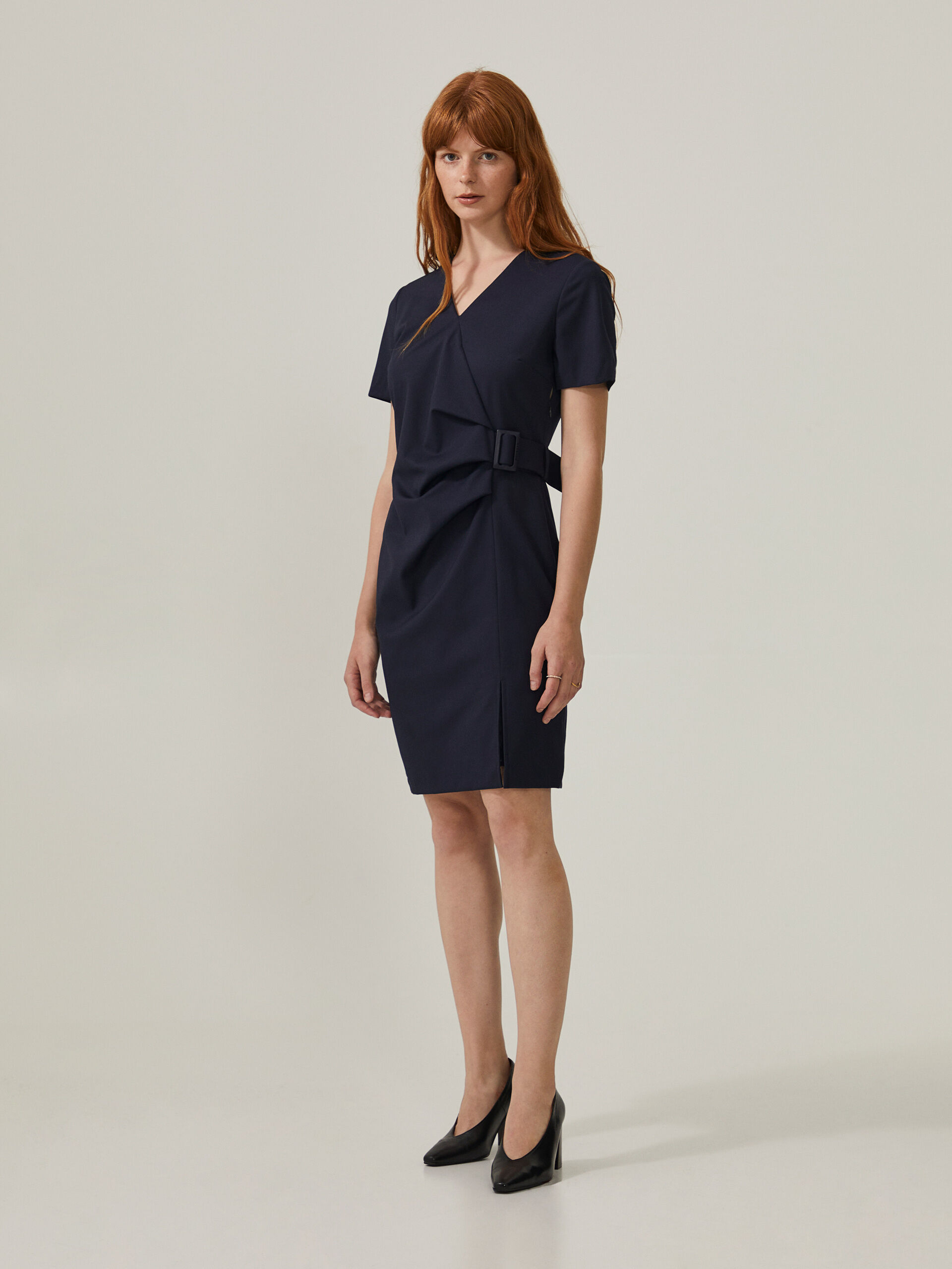 Decenio Vestido Navy