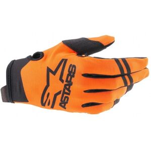 Guantes Alpinestars Infantil Radar Negro Naranja  3541821-41