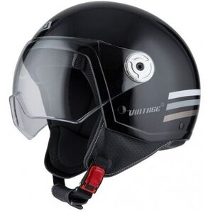 Casco Nzi Vintage 3Triband Negro Antracita  150326A262