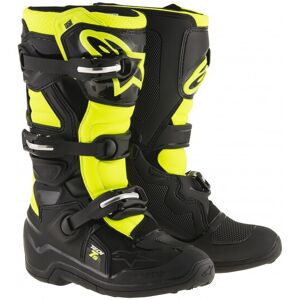 Botas Alpinestars Infantil Tech 7S Negro Amarillo Fluor  2015017-155