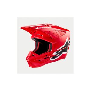 Casco Alpinestars S-M5 Corp Rojo Brillo  8306323-3010