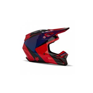 Casco Fox V1 Streak Rojo Fluor  31371-110