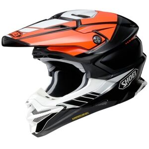 Casco Shoei Vfx-Wr 06 Jammer Blanco Naranja Negro  CSVFXWR060108