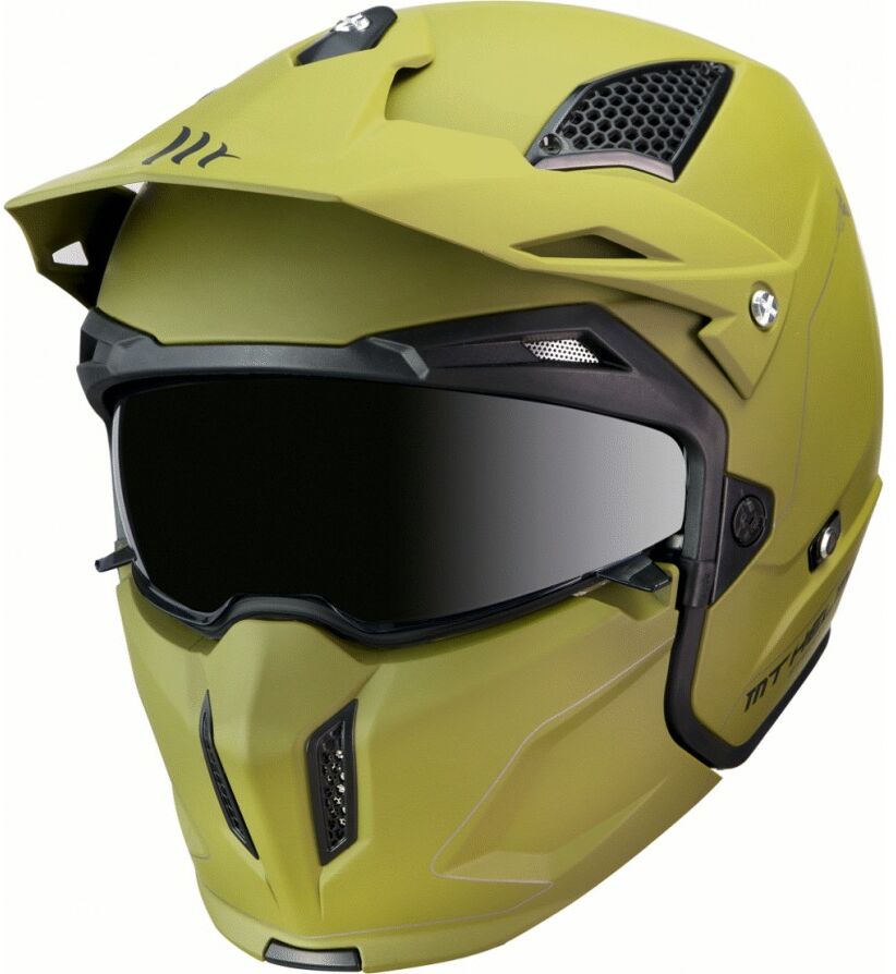 MT Helmets Casco Mt Streetfighter Sv Solid A6 Verde Mate  12720000633