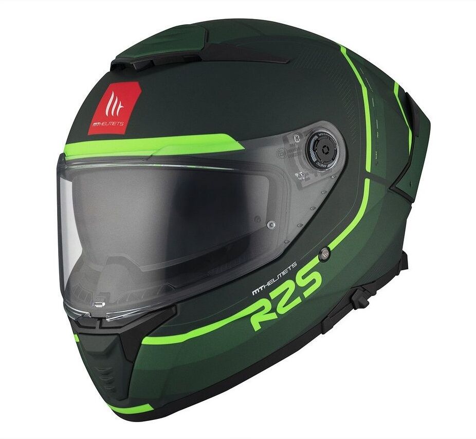 MT Helmets Casco Mt Thunder 4 Sv R25 C6 Verde Mate  1308A99262