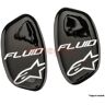 Tapas rodillera Alpinestars fluid knee brace negro metal Pulido  6952514-170-OS