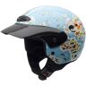 Casco NZI Single Jr Graphics Peak Mapamundi Brillo  050272A059