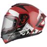 Casco Nzi Trendy Canadian Rojo Blanco 150330A531