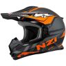 Casco Nzi Knobby Bolt Antracita Naranja Mate  150311A211