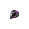 Casco Nzi Trendy Jungle Negro Rosa Mate  150330A611