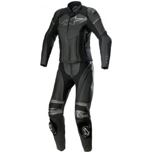 Mono Alpinestars Mujer Gp Plus 2 Pc Leather Negro Gris  3170522-1024