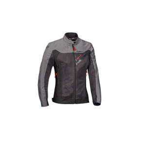 Chaqueta Ixon Mujer Orion Antracita Gris Rojo  100102044-4050