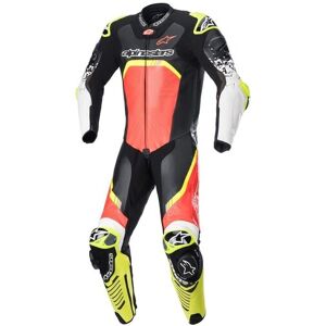 Mono Alpinestars Gp Tech V4 1 Pc Negro Rojo Amarillo  3156822-1355