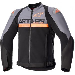 Chaqueta Alpinestars Smx Air Gris Oscuro Negro Naranja Fluor  3306523-914