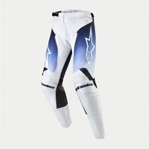 Pantalón Alpinestars Racer Hoen Blanco Azul Claro Azul Marino  3721324-2070