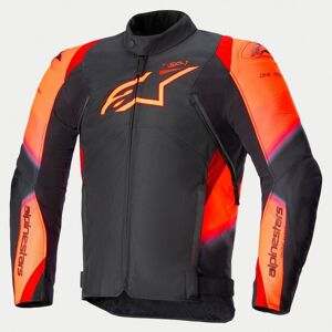 Chaqueta Alpinestars T-SP 1 V2 Waterproof Negro Rojo Fluor  3200224-1030