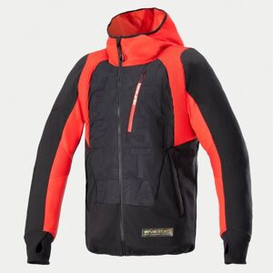 Chaqueta Alpinestars Mo.St.Eq Hybrid Hooded Negro Rojo  4201824-1463