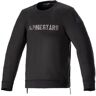 Sudadera Alpinestars Legit Crew Fleece Negro Cool Gris  4201023-105