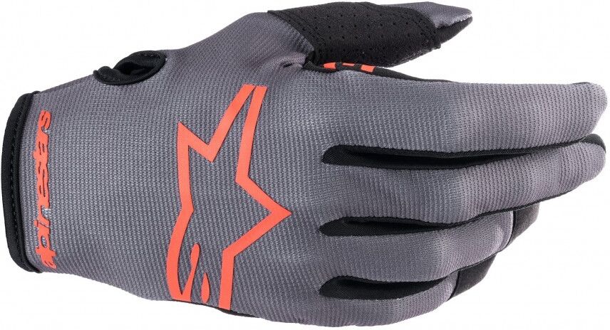 Guantes Alpinestars Radar Magnet Neon Rojo  3561823-9397