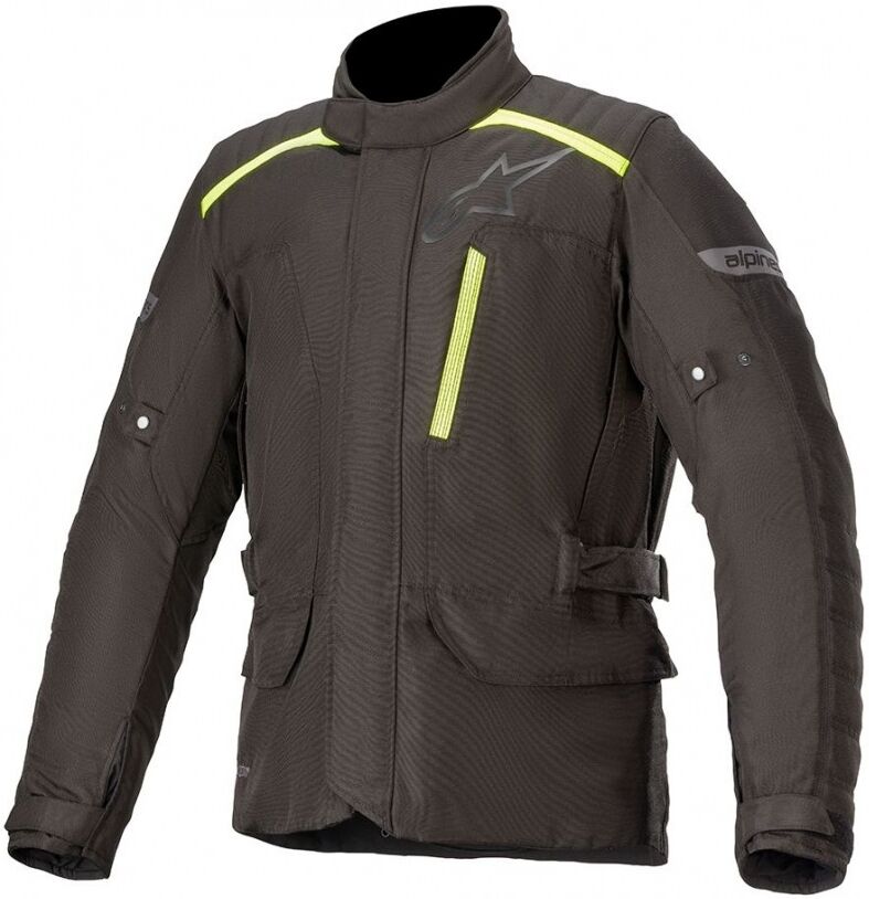 Chaqueta Alpinestars Gravity Drystar Negro Amarillo  3203720-155