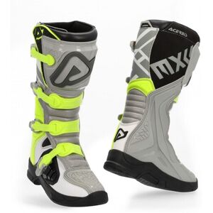 Botas Acerbis Stivale X-Team Gris Amarillo  0022999.290