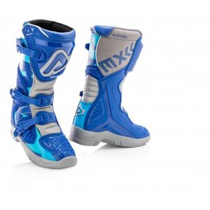 Botas Infantil Acerbis X-Team Jr Azul Gris  0024249.249