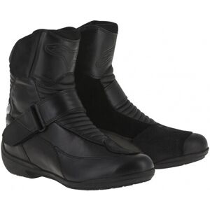 Botas Alpinestars moto carretera mujer valencia waterproof negro 2442216-10