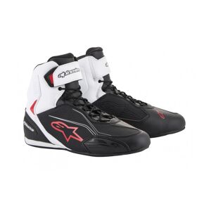 Zapatillas Alpinestars Faster-3 Negro Blanco Rojo  2510219-123