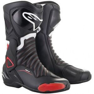 Botas Alpinestars Smx-6 V2 Negro Rojo 2223017-13