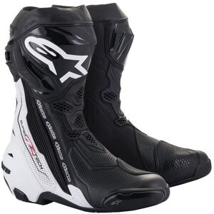 Botas Alpinestars Supertech R Vented Negro Blanco  2220121-12