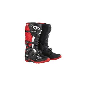 Botas Alpinestars Honda Tech 7 Enduro Drystar Negro Brillo Rojo  2012723-1303